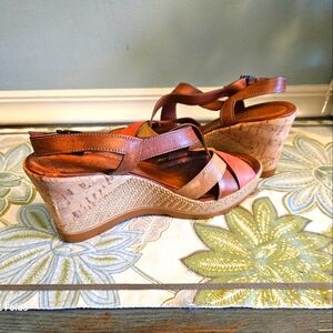 LIKE NEW Platform Wedge Sandals